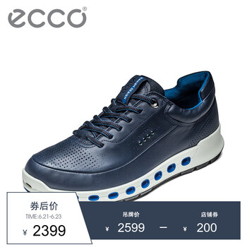 愛步（ECCO）男士海軍藍84251401048 39