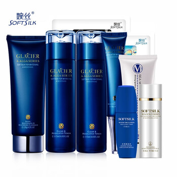 婉絲（SOFTSILK）套裝/禮盒淡化黑眼圈，保濕，深層清潔，補水
