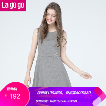 lagogo 千鳥格  連衣裙
