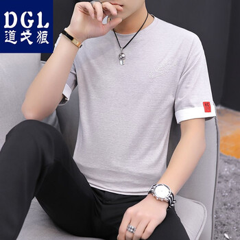 道戈狼（Daogelang） 短袖 男士T恤 #217灰色 