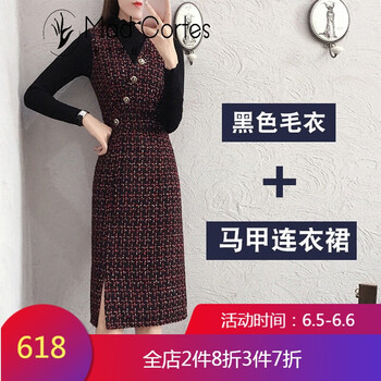 復古絲絨連衣裙，打造優(yōu)雅好身材