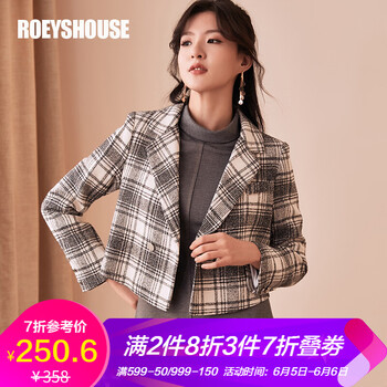 冬季新品拼接小外套