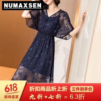 寬松收腰蝙蝠袖，微胖女神的福音