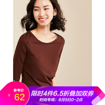 女五分袖上衣