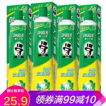 黑人（DARLIE）牙膏360g