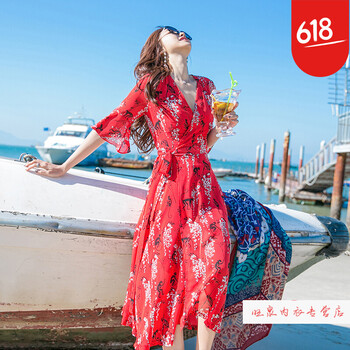 甜美荷葉裙，微胖女神的小心機(jī)