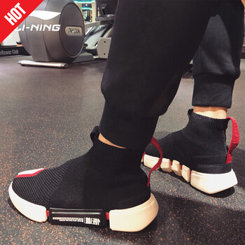 李寧（LI-NING）籃球鞋標(biāo)準(zhǔn)黑/兔毛灰/公牛紅 