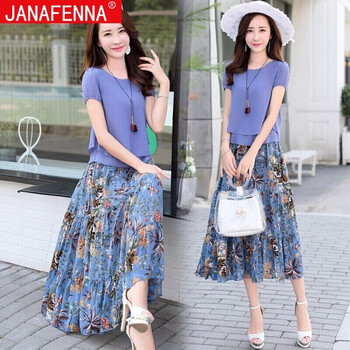 JannaFenna 碎花 印花 連衣裙