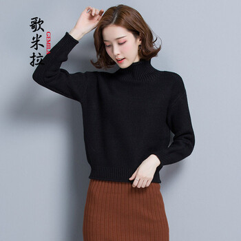 打底衫女韓版高腰