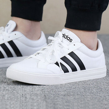 阿迪達(dá)斯（Adidas）板鞋AW3889/帆布小白鞋 
