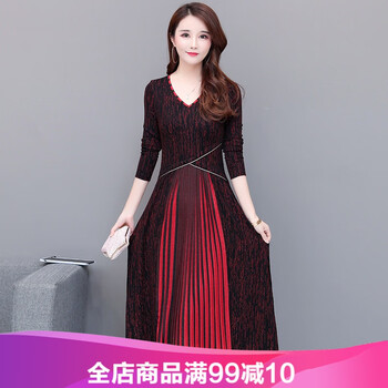 修身長袖連衣裙，塑造優(yōu)雅小仙女