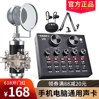 十盞燈  懸掛式 麥克風(fēng) T1-V8經(jīng)典版標(biāo)配【典雅黑】