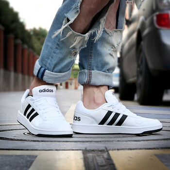 阿迪達斯（adidas）跑步鞋F34841/低幫 亮白熱賣(mài)款 40