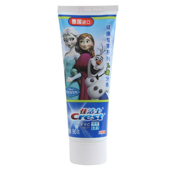 佳潔士牙膏含氟