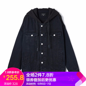 牛仔毛領外套韓版