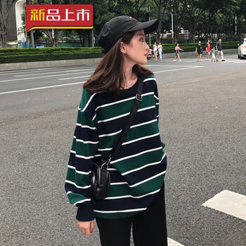 百搭條紋連衣裙，打造時尚女神