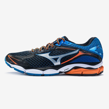 美津濃（MIZUNO）跑步鞋黑/藍/銀 40.5，40，41，42