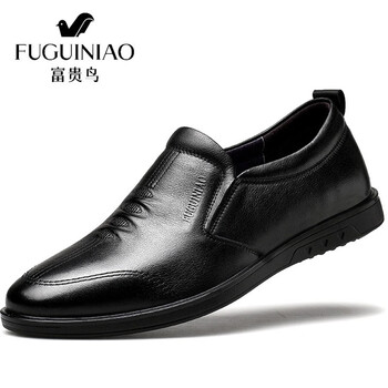 富貴鳥男士黑色 套腳A909306 40