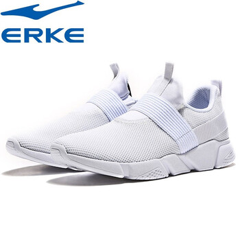 鴻星爾克（ERKE）跑步鞋4185正白  