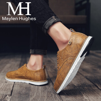 麥倫休斯（Maylen Hughes）男士棕色 42
