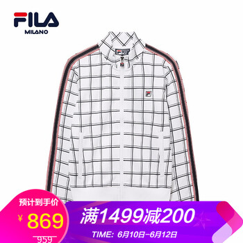FILA 立領(lǐng) 長(zhǎng)袖 女 短外套 圓環(huán)