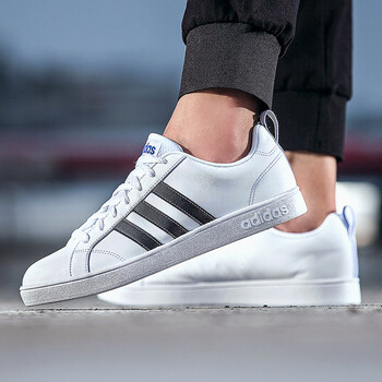 阿迪達斯（Adidas）板鞋F(xiàn)99256白+黑 