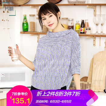 百搭條紋襯衫，打造清爽女神范