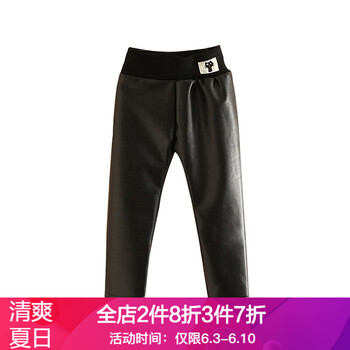 寶寶皮褲加絨