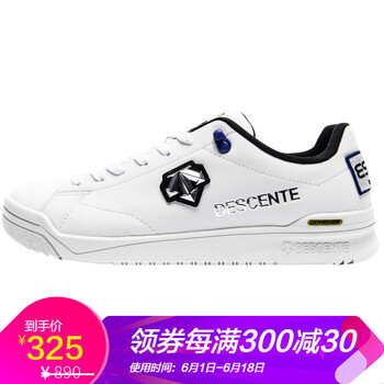 迪桑特（DESCENTE）板鞋白色-WT 