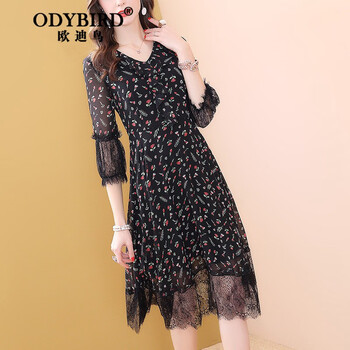 歐迪鳥（ODYBIRD）  深V款 連衣裙