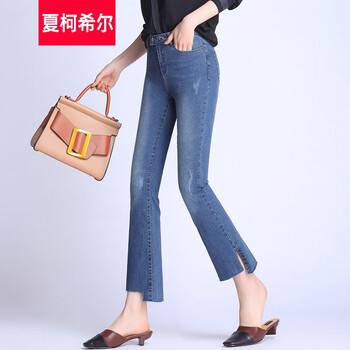 修身直筒牛仔褲，穿出你的氣質(zhì)