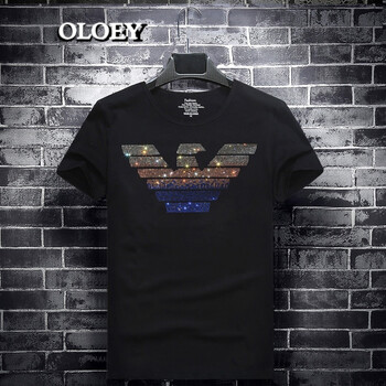 OLOEY 短袖 男士T恤 【9062】黑色 