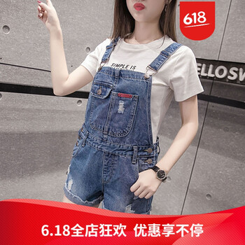 百搭牛仔背帶褲，打造時(shí)尚女神