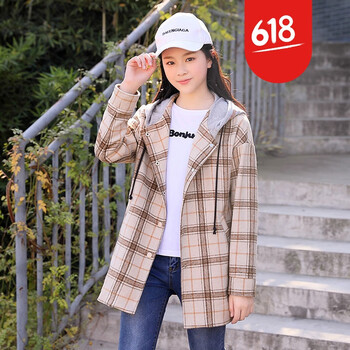 復(fù)古風牛仔外套，打造時尚小仙女