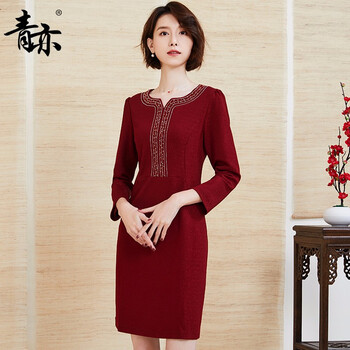 輕熟風(fēng)連衣裙，微胖女神的福音
