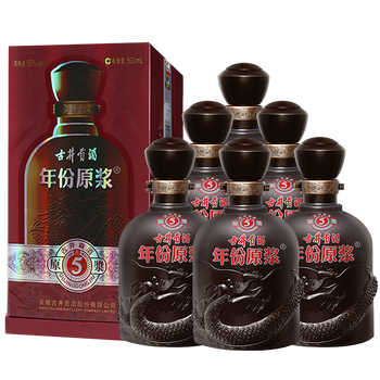 古井貢50度375mL-500mL，500ml*6 濃香型，濃香