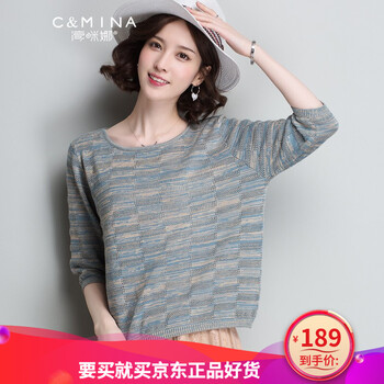 長(zhǎng)袖羊毛衫T恤 女