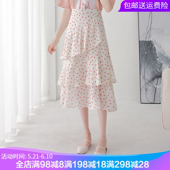 復(fù)古高腰半身裙，打造浪漫女神