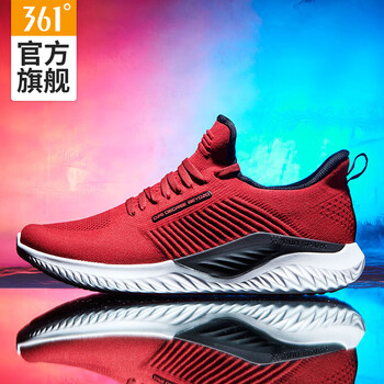 361度跑步鞋F(xiàn)1紅/曜石黑 44，39，40，41，42，43