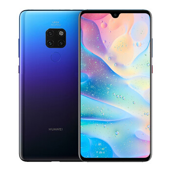 華為（HUAWEI） Mate 20 手機(jī) 藍(lán)色，淺藍(lán)色系