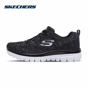 SKECHERS跑步鞋黑色/白色/BKW 44，39.5，40.5，40，41，42