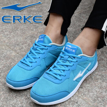 鴻星爾克（ERKE）跑步鞋淺耀藍 12115114068 