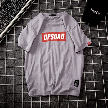 胤笙記 短袖 男士T恤 藍灰 