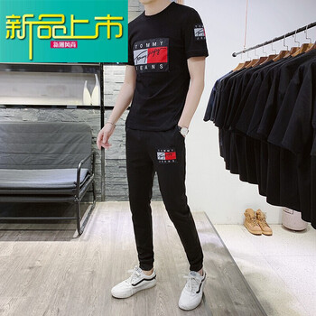 富貴鳥(niǎo)（FUGUNIAO） 短袖 男士T恤 T20黑色 