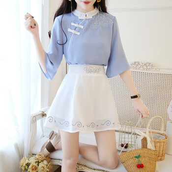 韓絲彩（Hansicai）  釘珠，印花 連衣裙