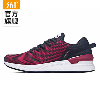 361度跑步鞋烏黑色/高級(jí)紅 44，39，40，41，42，43