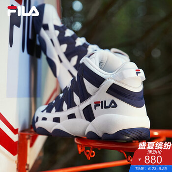 斐樂（FILA）籃球鞋標(biāo)準(zhǔn)白/傳奇藍(lán)-WN 