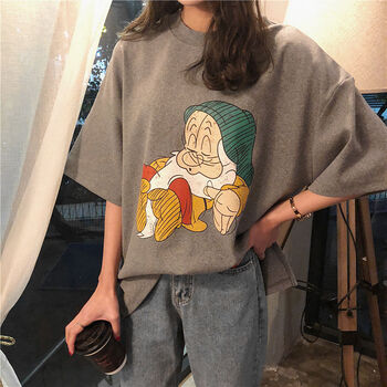 卓唯一特 露背 短袖 T恤 女 圓領(lǐng)