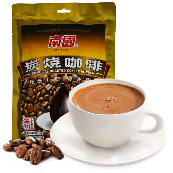 海南特产 南国 速溶咖啡粉 炭烧咖啡340g/袋