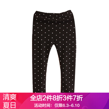 女童果色打底褲